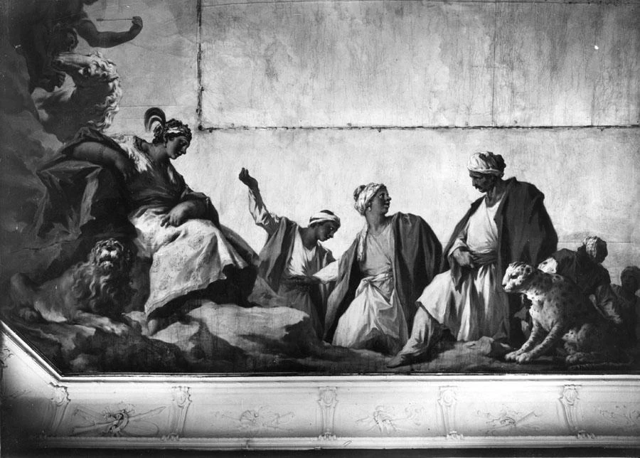Apollo porta la luce alle quattro parti del mondo - Mannheim, Castello